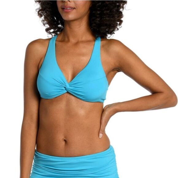 La Blanca Island Goddess Twist Convertible Bikini Top - Picture 1 of 6